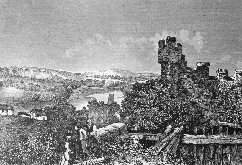 5 View from Bywell Castle