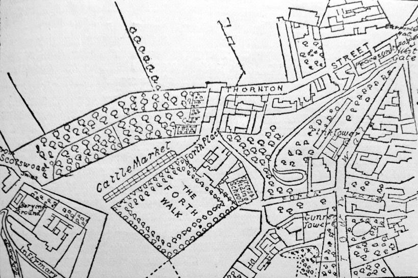 The Forth 2 - Oliver's Plan of Newcastle - 1830